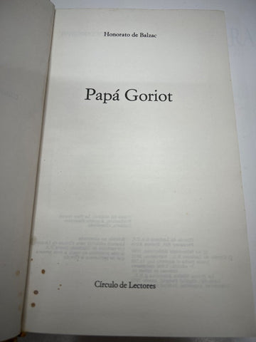 Papá Goriot