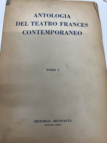 Antologia del teatro frances contemponaneo 1