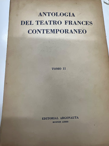 Antologia del teatro frances contemponaneo 2