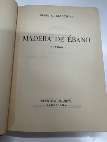 Madera de ebano