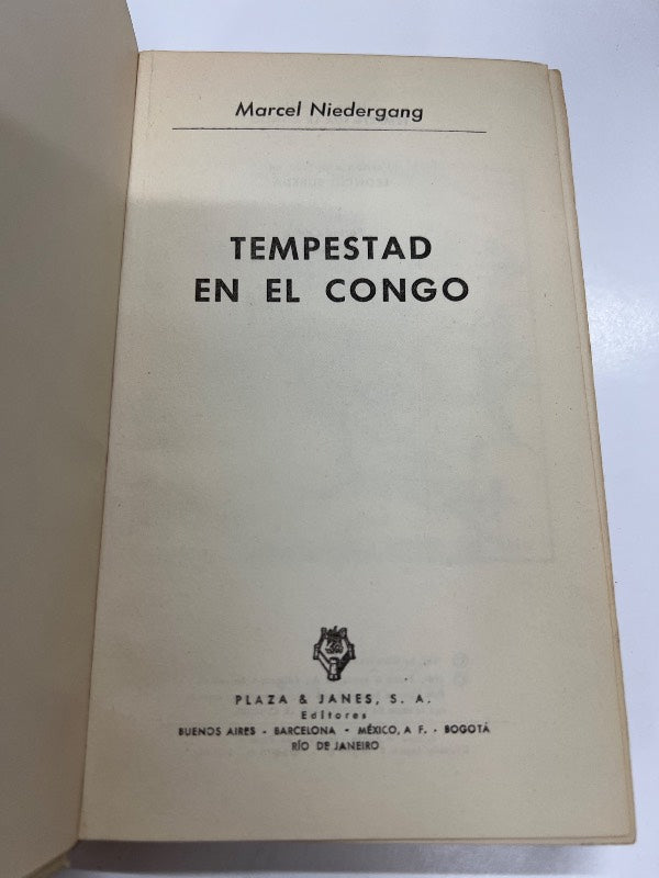 Tempestad en el congo