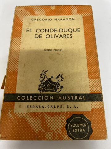 El conde duque de olivares