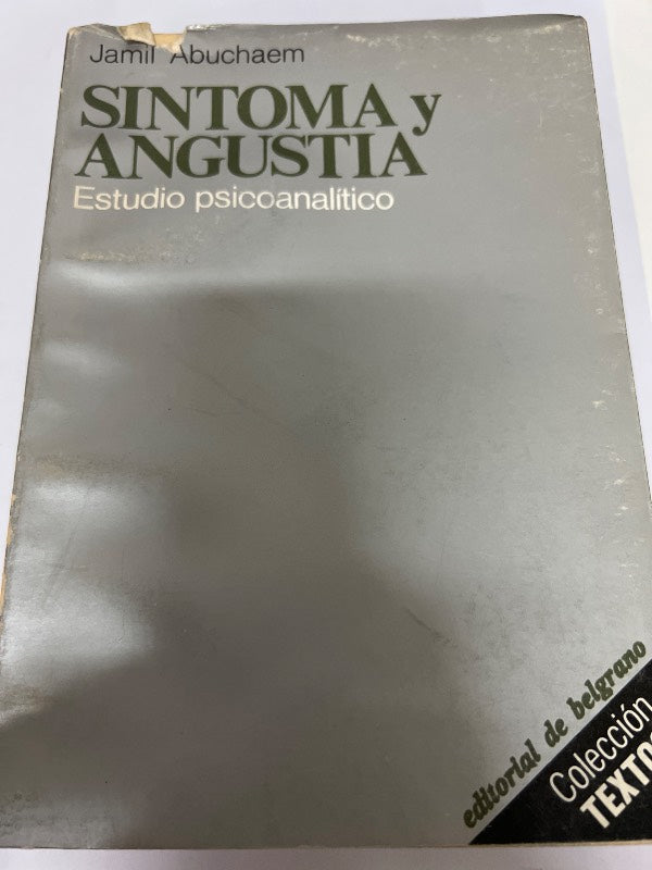 Sintoma y angustia