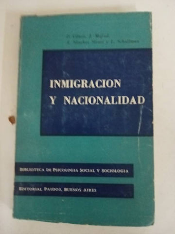 Inmigracion y nacionalidad