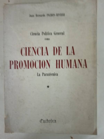 Ciencia de la promocion humana