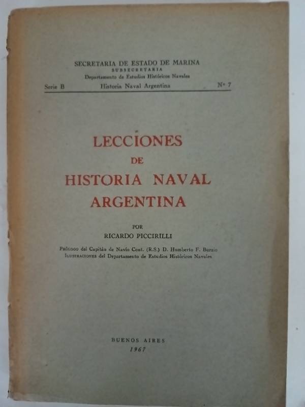 Lecciones de historia naval argentina