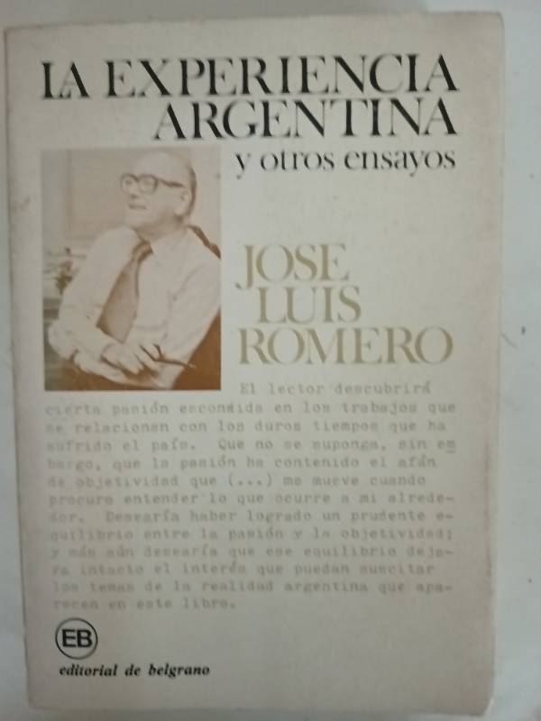 La experiencia argentina y otros ensayos