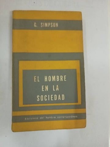 El hombre en la sociedad