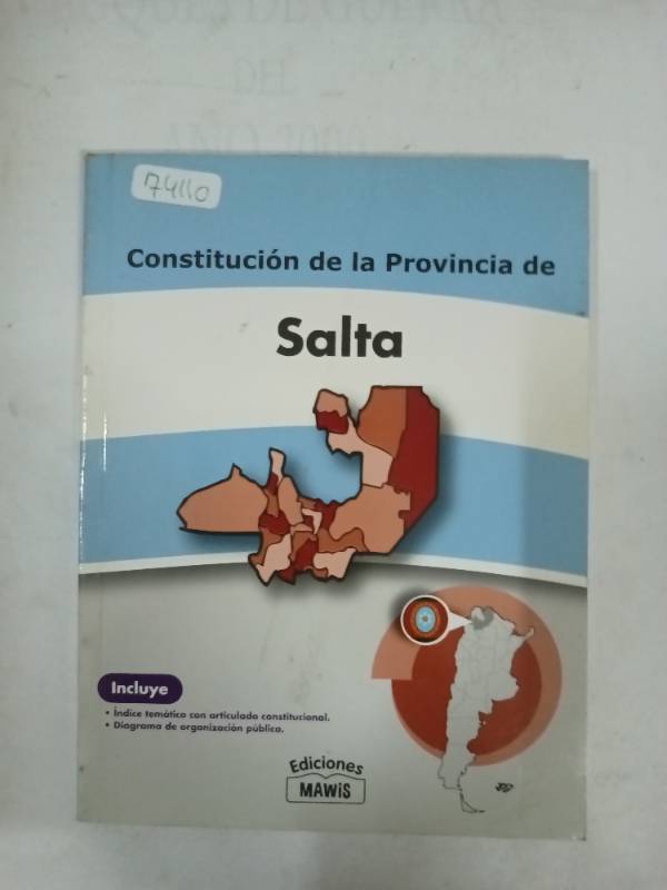 Constitucion de la provincia de Salta