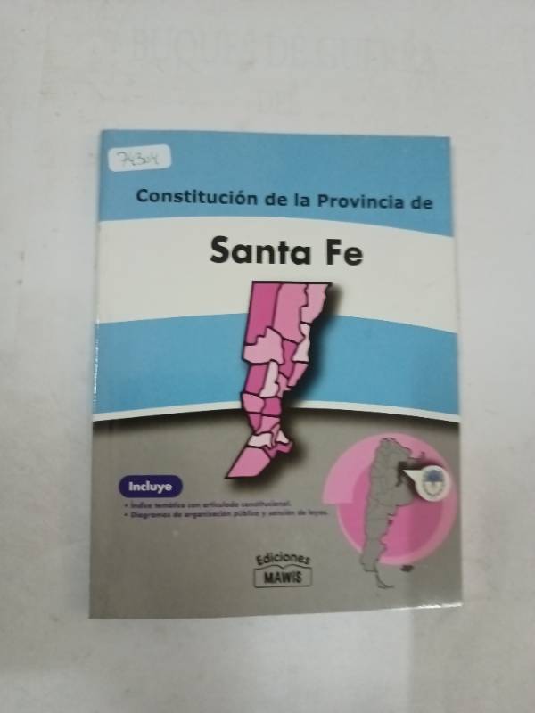 Constitucion de la provincia de Santa fe