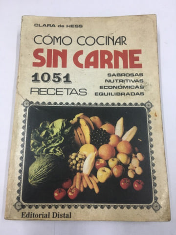 Como Cocinar Sin Carne