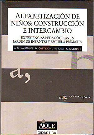 Alfabetización de niños, construcción e intercambio