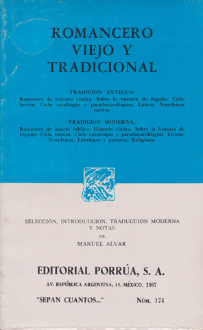 'Romancero Viejo y Tradicional