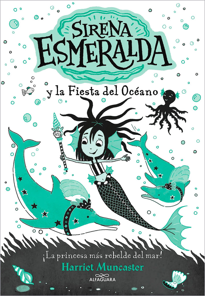 La sirena Esmeralda 1 - Sirena Esmeralda y la fiesta del océano: ¡Un libro mágico del universo de Isadora Moon con purpurina en la cubierta!