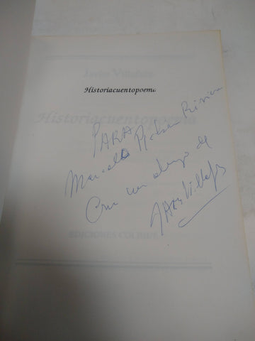 Histori Acuent Opoema (FIRMADO POR EL AUTOR)