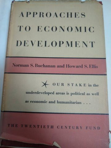 Approaches To Economic Development