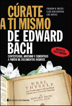 Cúrate a ti mismo de Edward Bach