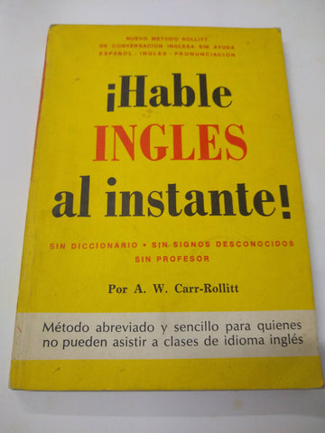 ¡Hable ingles al instante!