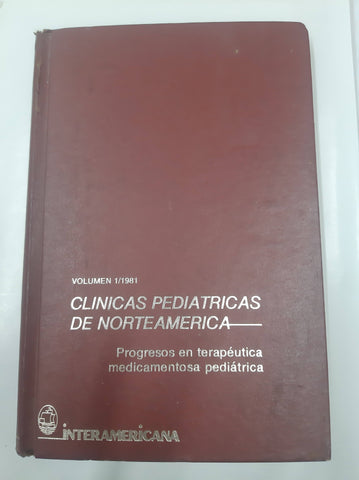 Clinicas Pediatricas De Norteamerica Volumen 1/1981