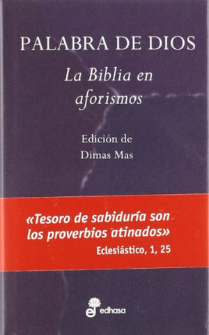 Palabra de Dios. La Biblia en aforismos