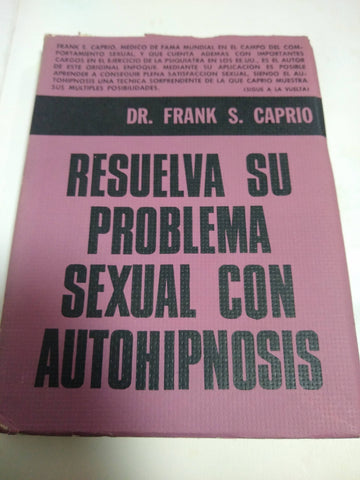 Resuelva Su Problema Sexual Con Autohipnosis