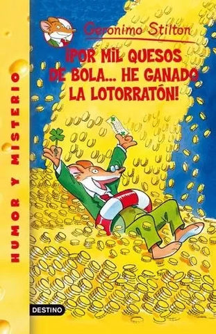 ¡Por mil quesos de bola... he ganado la lotorratón!