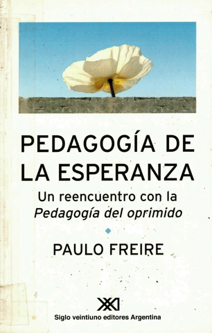 Pedagogía de la esperanza